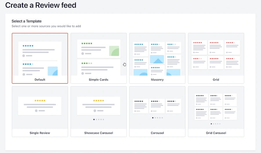 Feed Template smash balloon