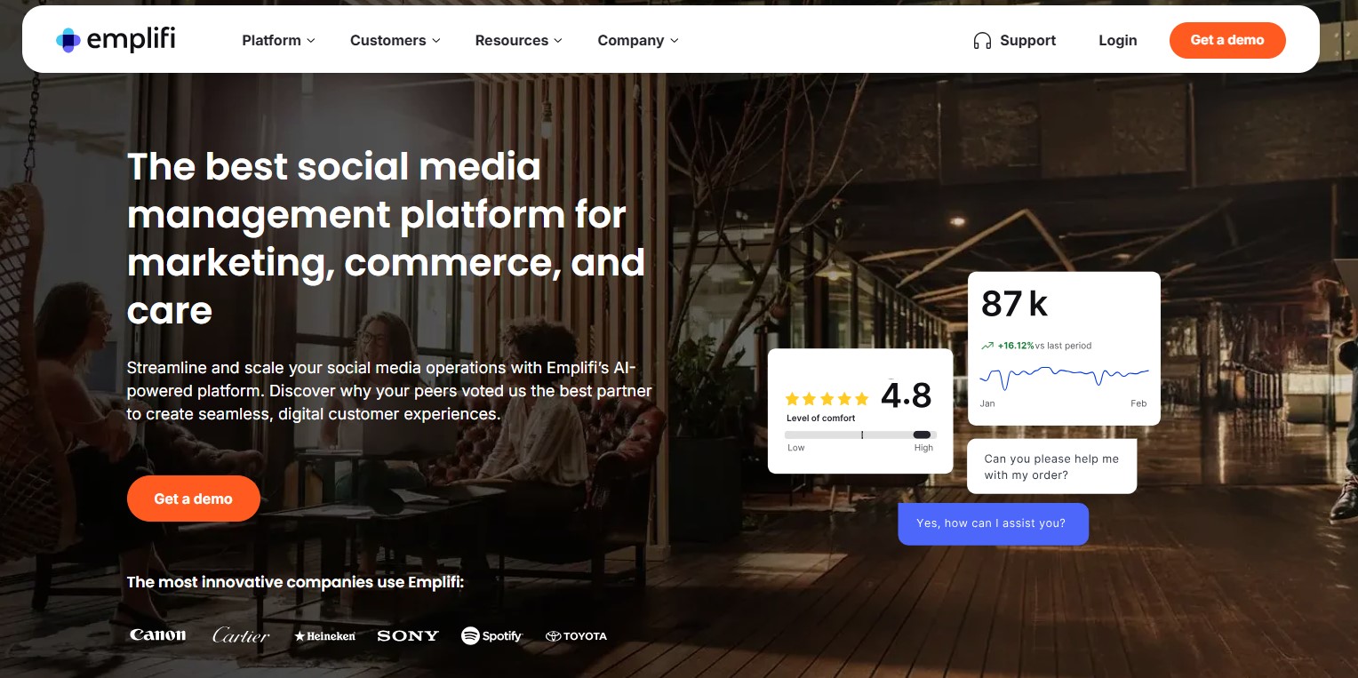Emplifi social commerce