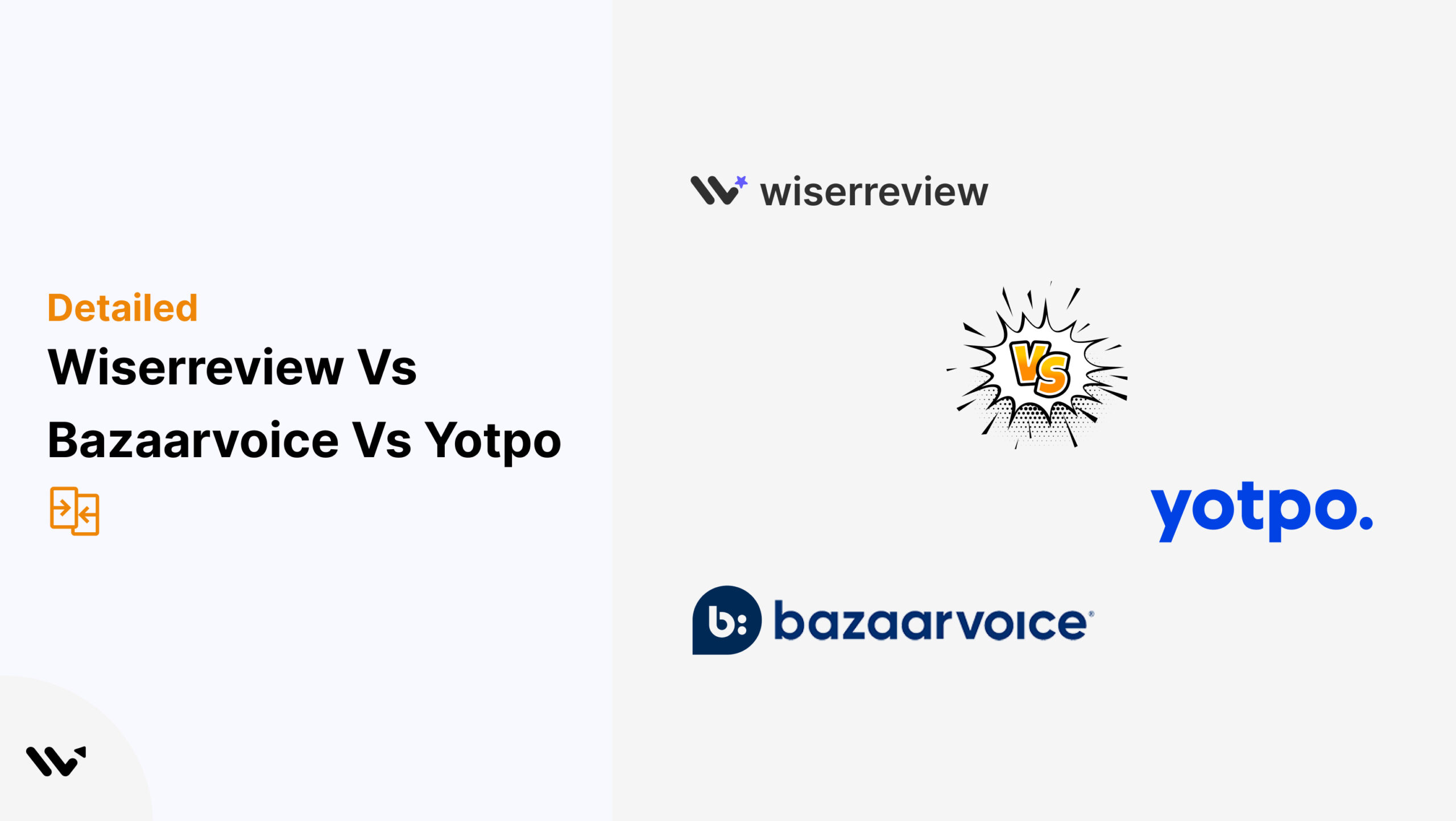 Bazaarvoice vs Yotpo vs wiserreview