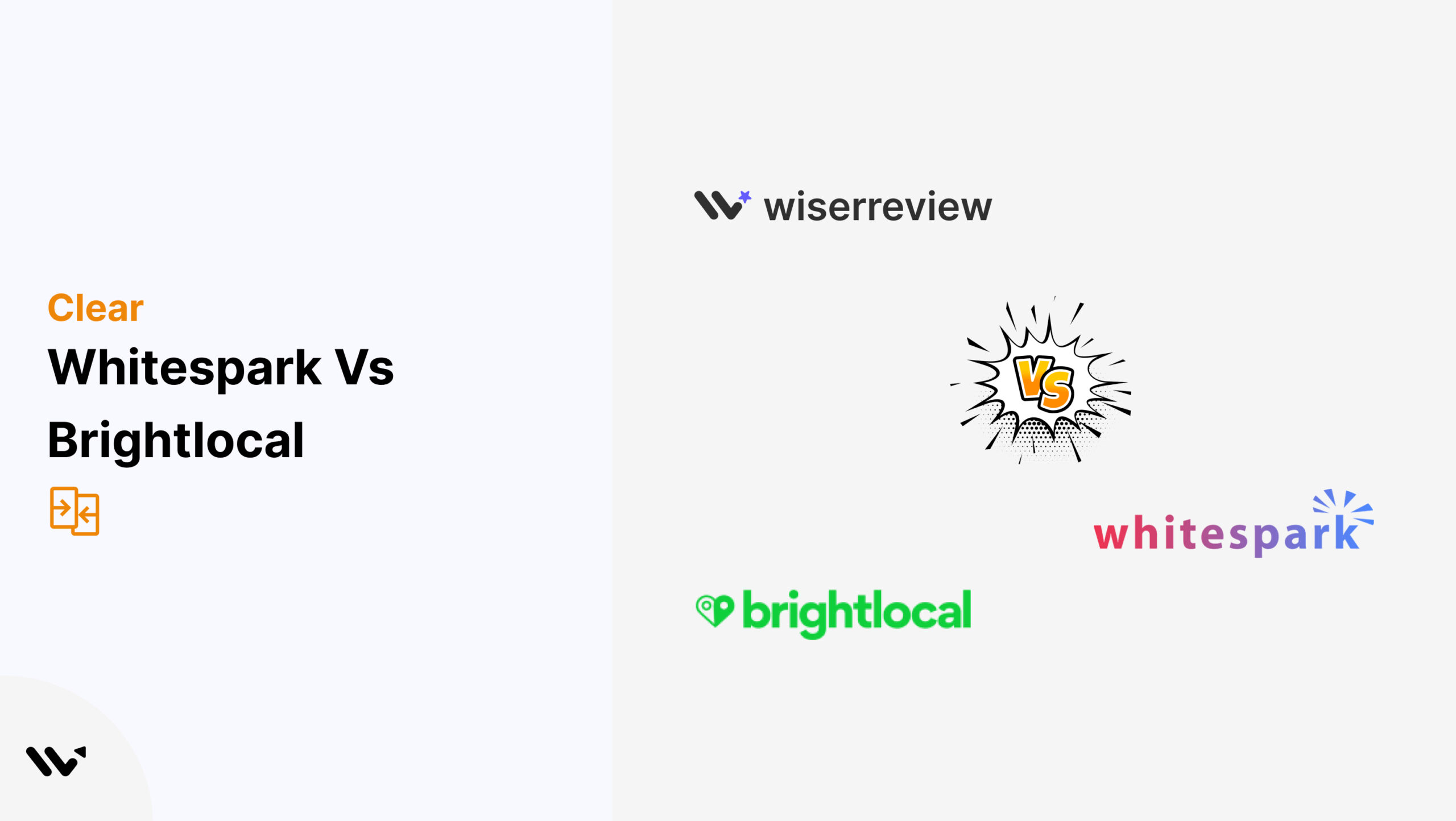 Wiserreview vs Whitespark vs Brightlocal