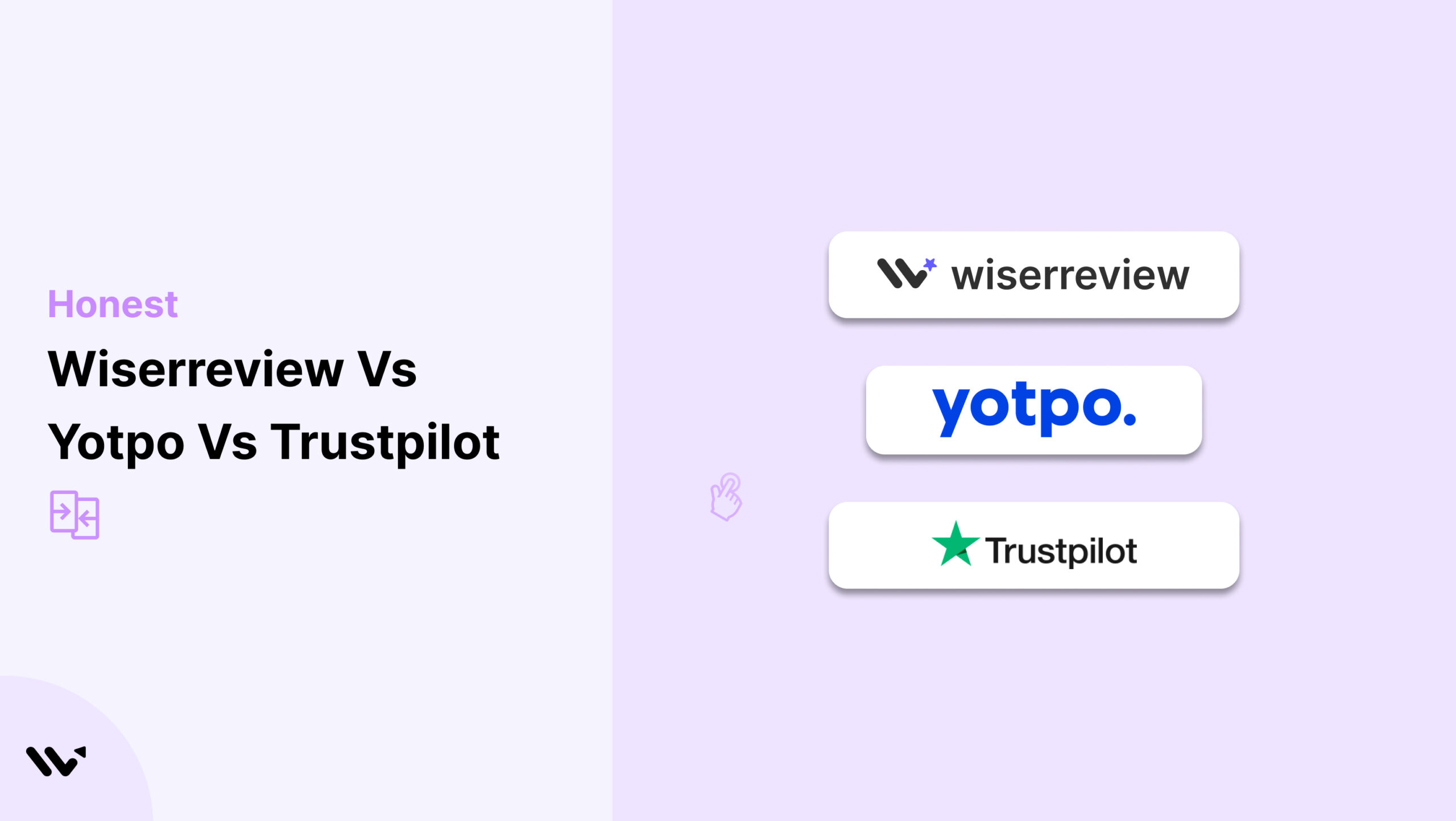 Wiserreview vs Yotpo vs Trustpilot