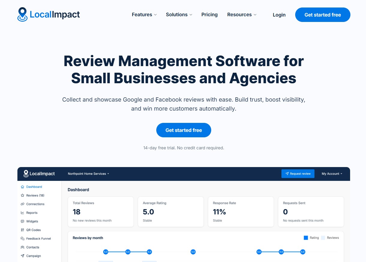 Localimpact simple review tool for small local businesses