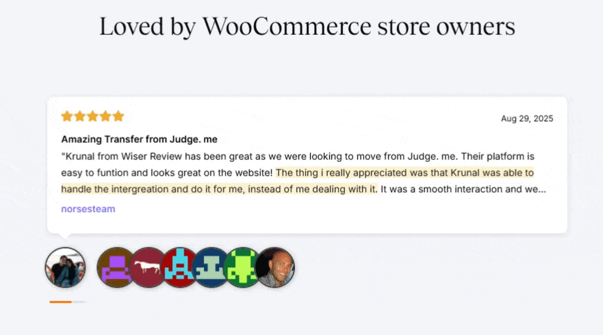 woorommerce reviews