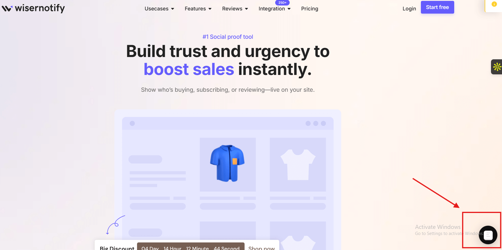 Contact Widgets (Removes hesitation with support access)