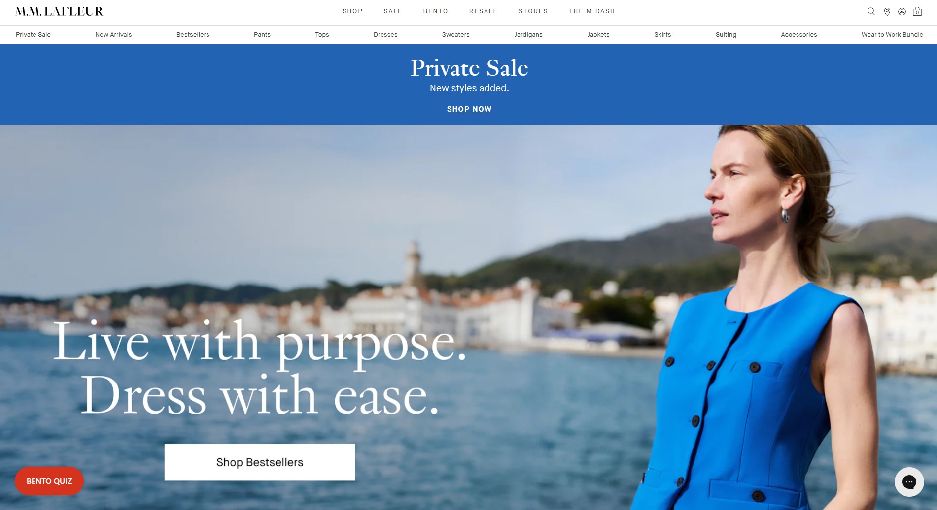 M.M. LaFleur The Always Capsule mix and match product bundle example